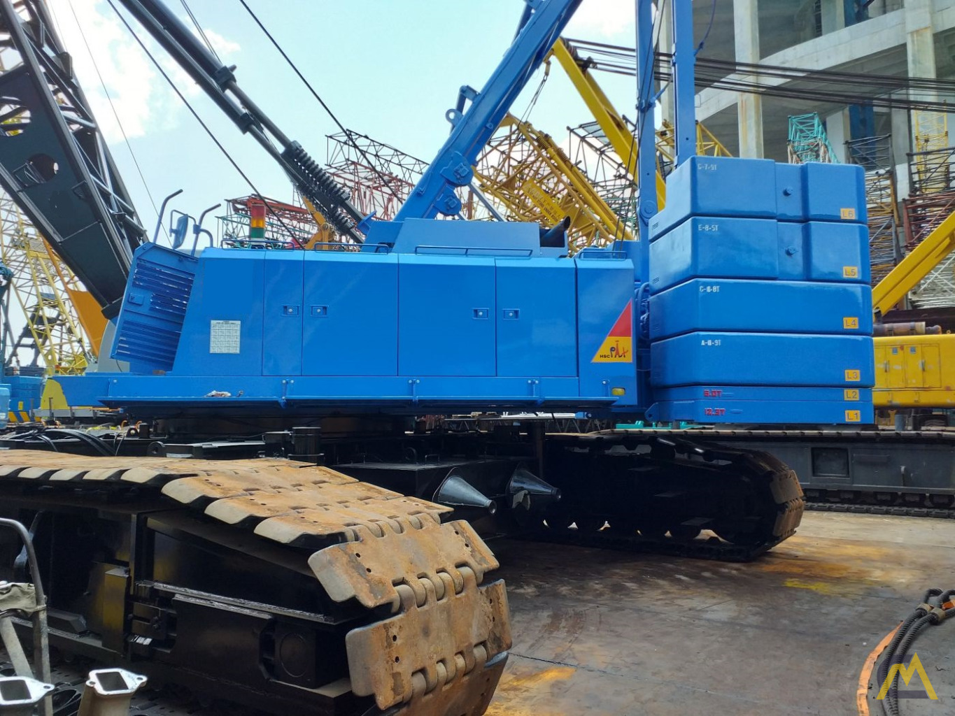 2004 Hitachi Sumitomo SCX2500 250-Ton Lattice Boom Crawler Crane 4