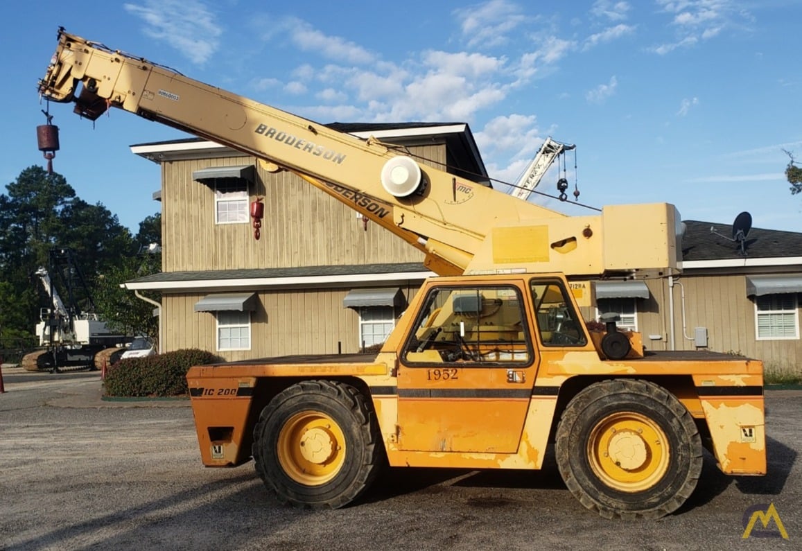 2005 Broderson IC-200-3F 15-Ton Carry Deck Crane 0