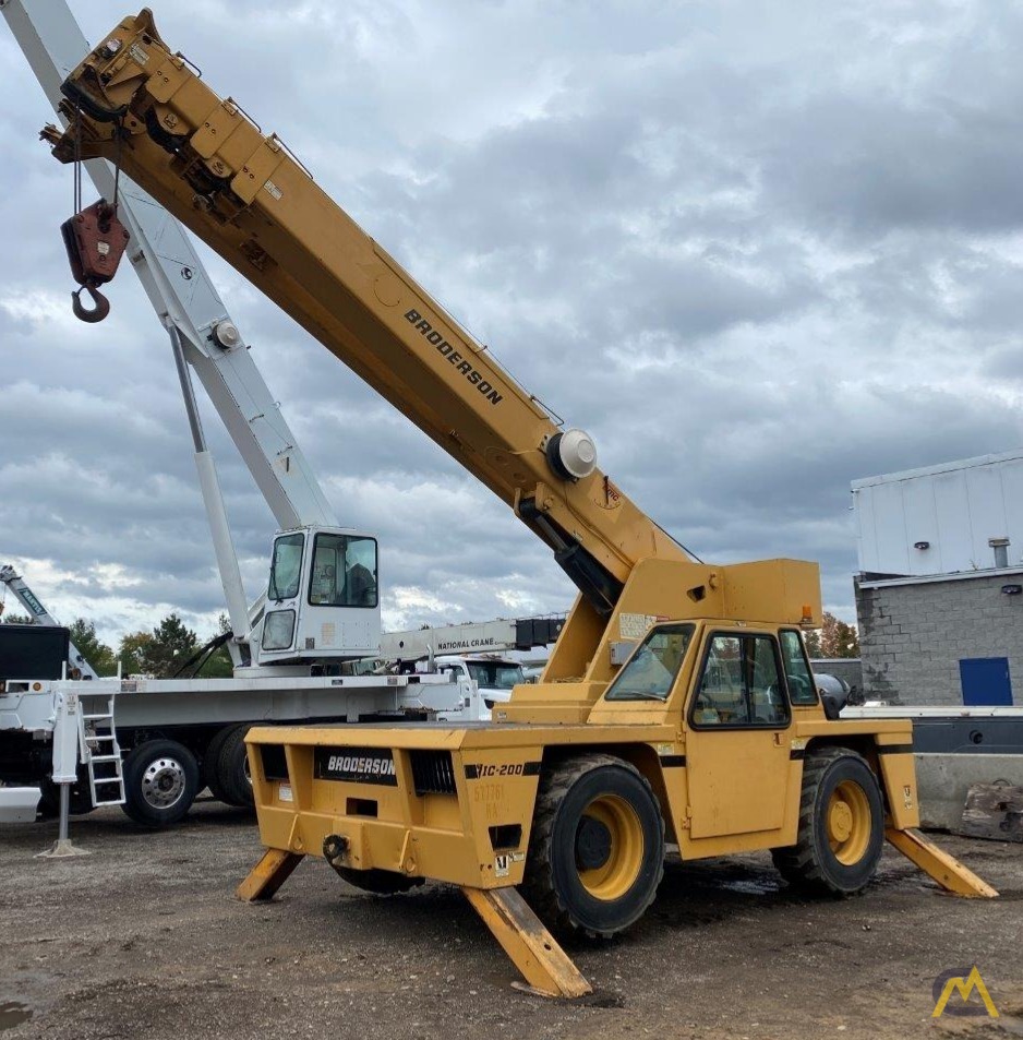 2005 Broderson IC-200-3F 15-Ton Carry Deck Crane 0