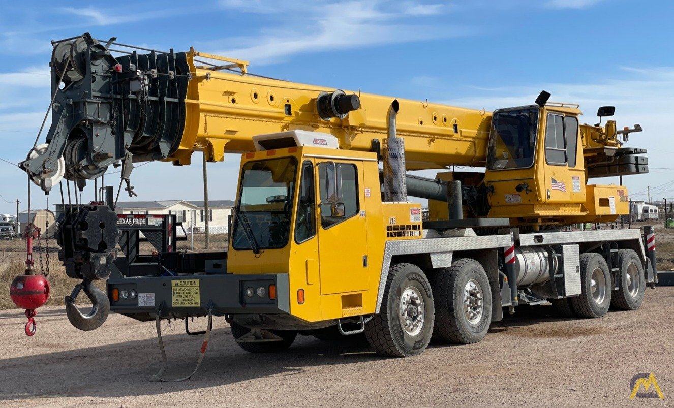 2005 Grove TMS900E 90-Ton Telescopic Truck Crane 0