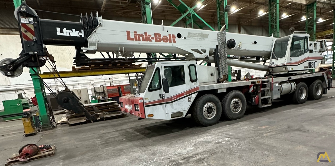 2005 Link-Belt HTC-8690 90t Telescopic Hydraulic Truck Crane - CranesList ID: 1073
