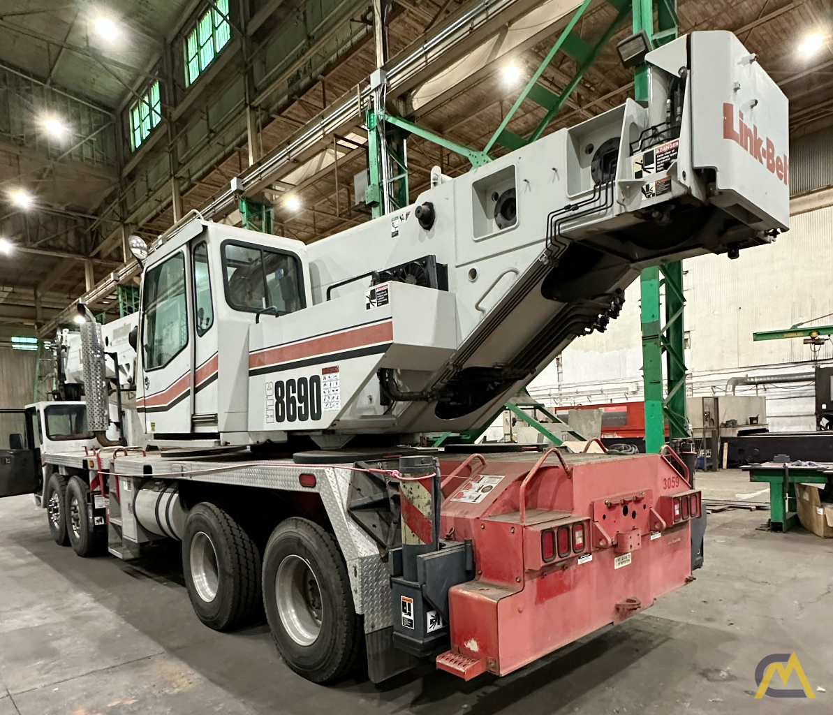 2005 Link-Belt HTC-8690 90t Telescopic Hydraulic Truck Crane - CranesList ID: 1073 1