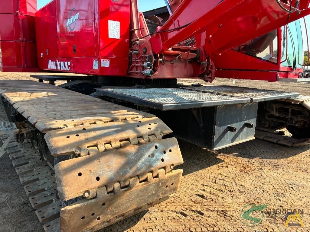 SOLD - 2005 Manitowoc 555 Lattice Boom Crawler Crane 29