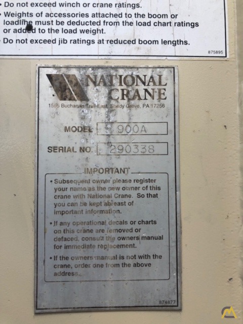 2005 National 9103A 26-Ton Boom Truck Crane 14