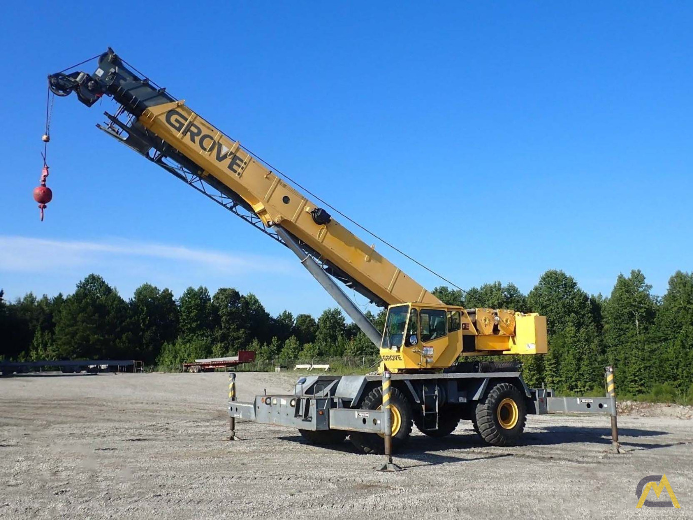 2006 Grove RT650E 50-Ton Rough Terrain Crane 0