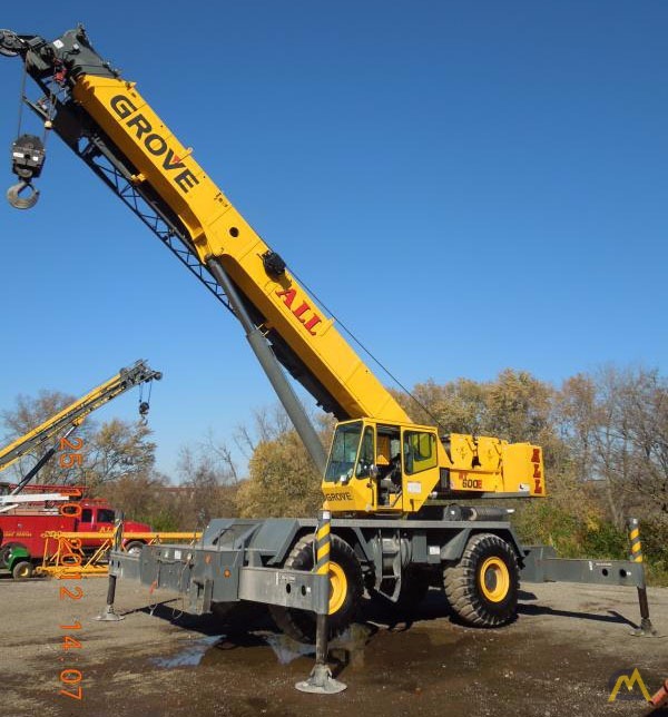 2006 GROVE RT650E For Sale Grove Rough Terrain Cranes Hoists & Material