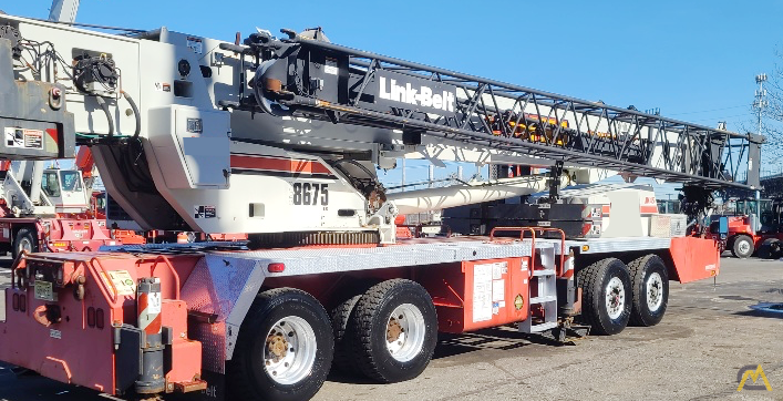Link-Belt HTC-8675LB Telescopic Boom Hydraulic Truck Crane - CranesList ID: 961 2
