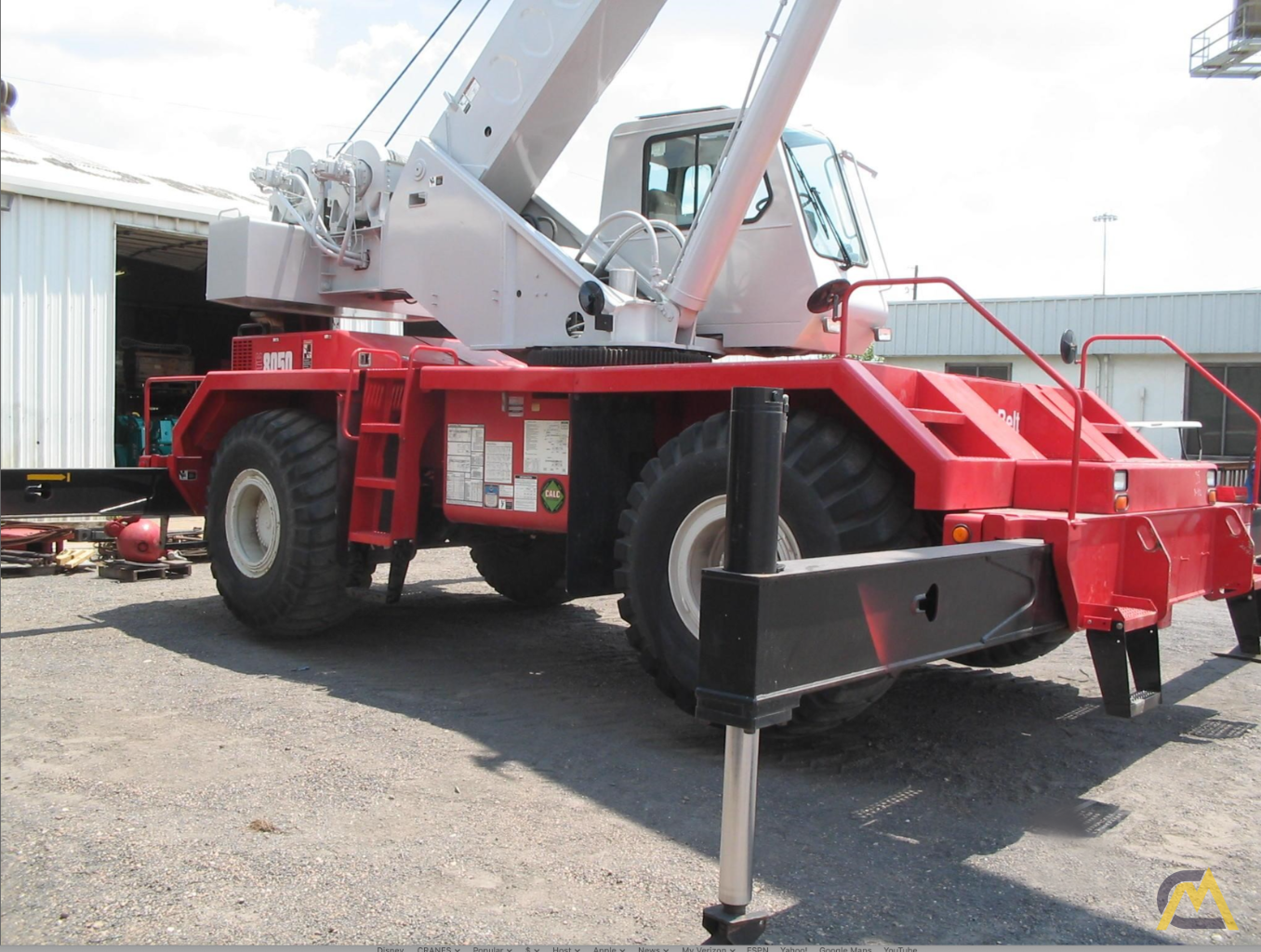 2006 Link-Belt RTC-8050 SII 50-Ton Rough Terrain Crane; CranesList ID: 371 0
