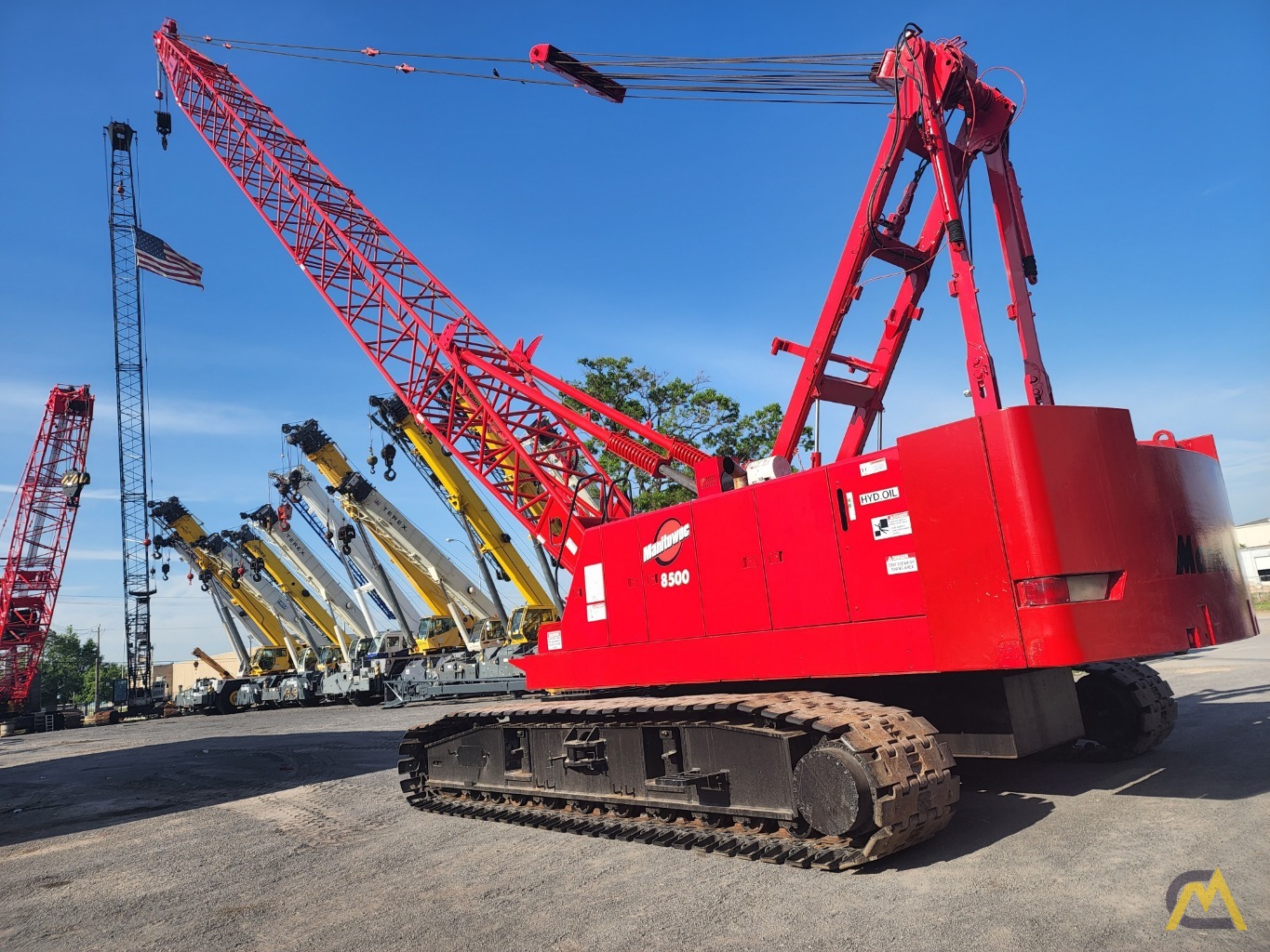2006 Manitowoc 8500 85-Ton Lattice Boom Crawler Crane 7
