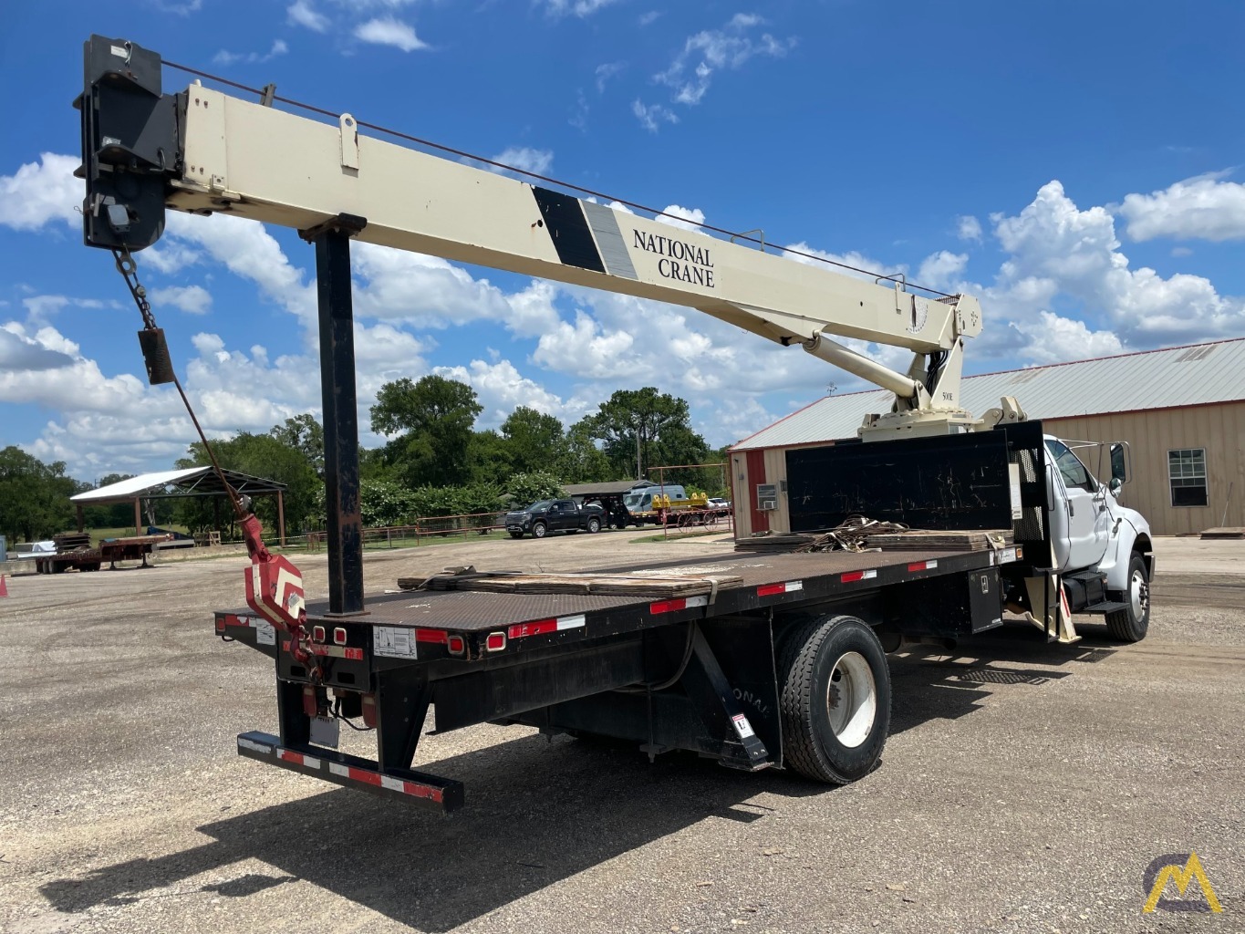 National 500E 18-ton Boom Truck Crane on Ford 1