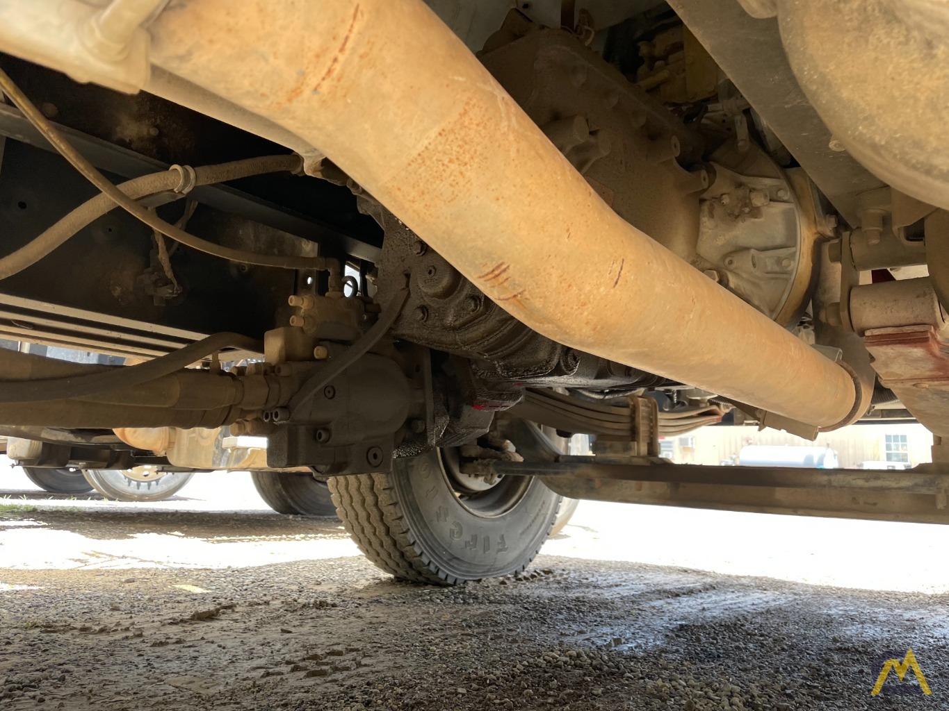 National 500E 18-ton Boom Truck Crane on Ford 14