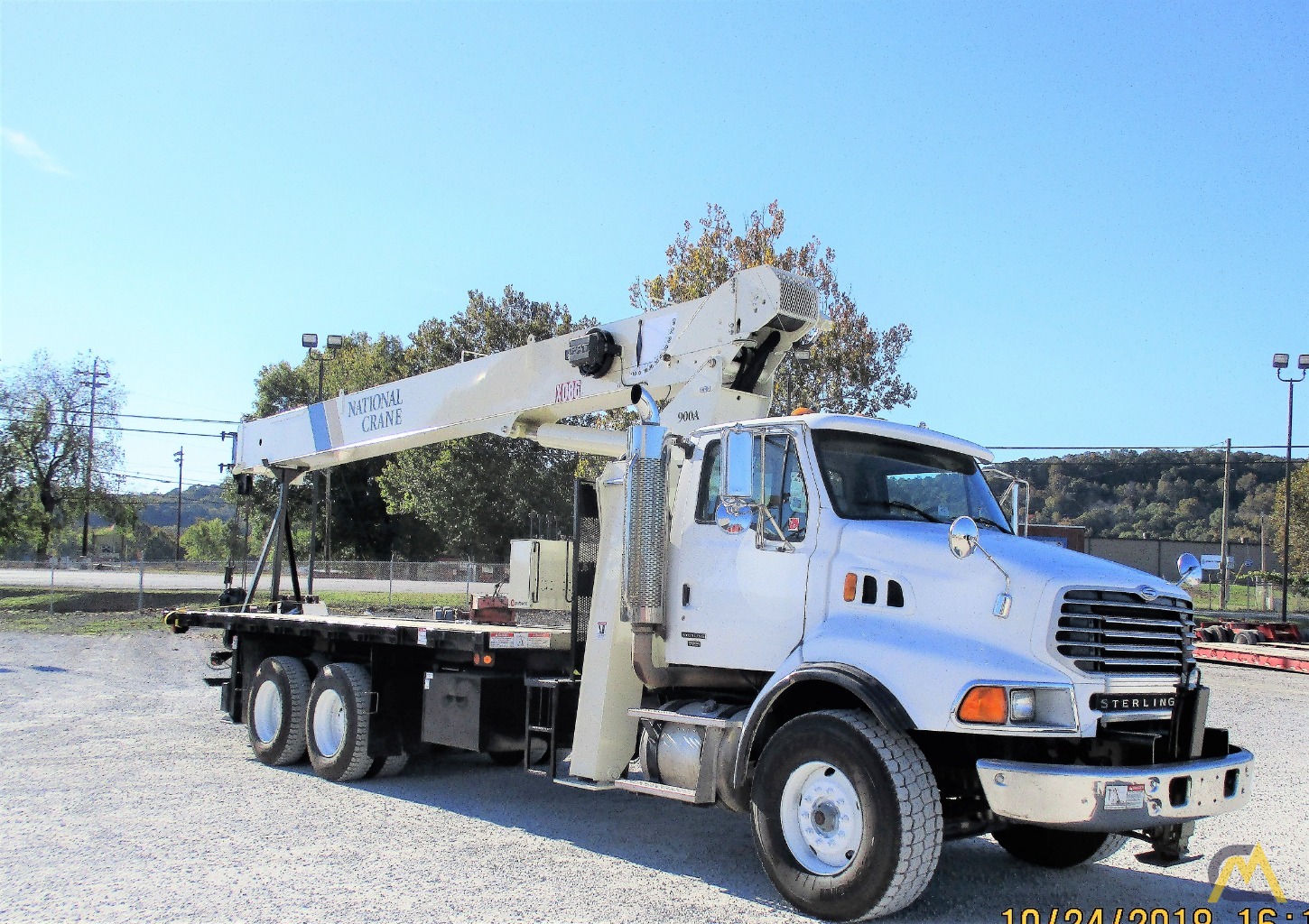 National 9103A 26-ton Boom Truck Crane on Sterling LT9513 2