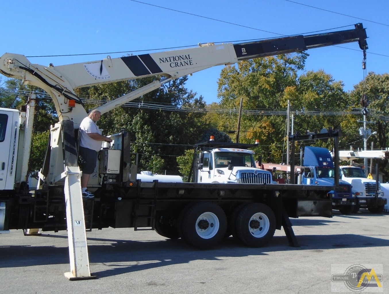 2006 National-Sterling 638E, 20 Ton, Boom Truck Crane; CranesList ID: 374 9
