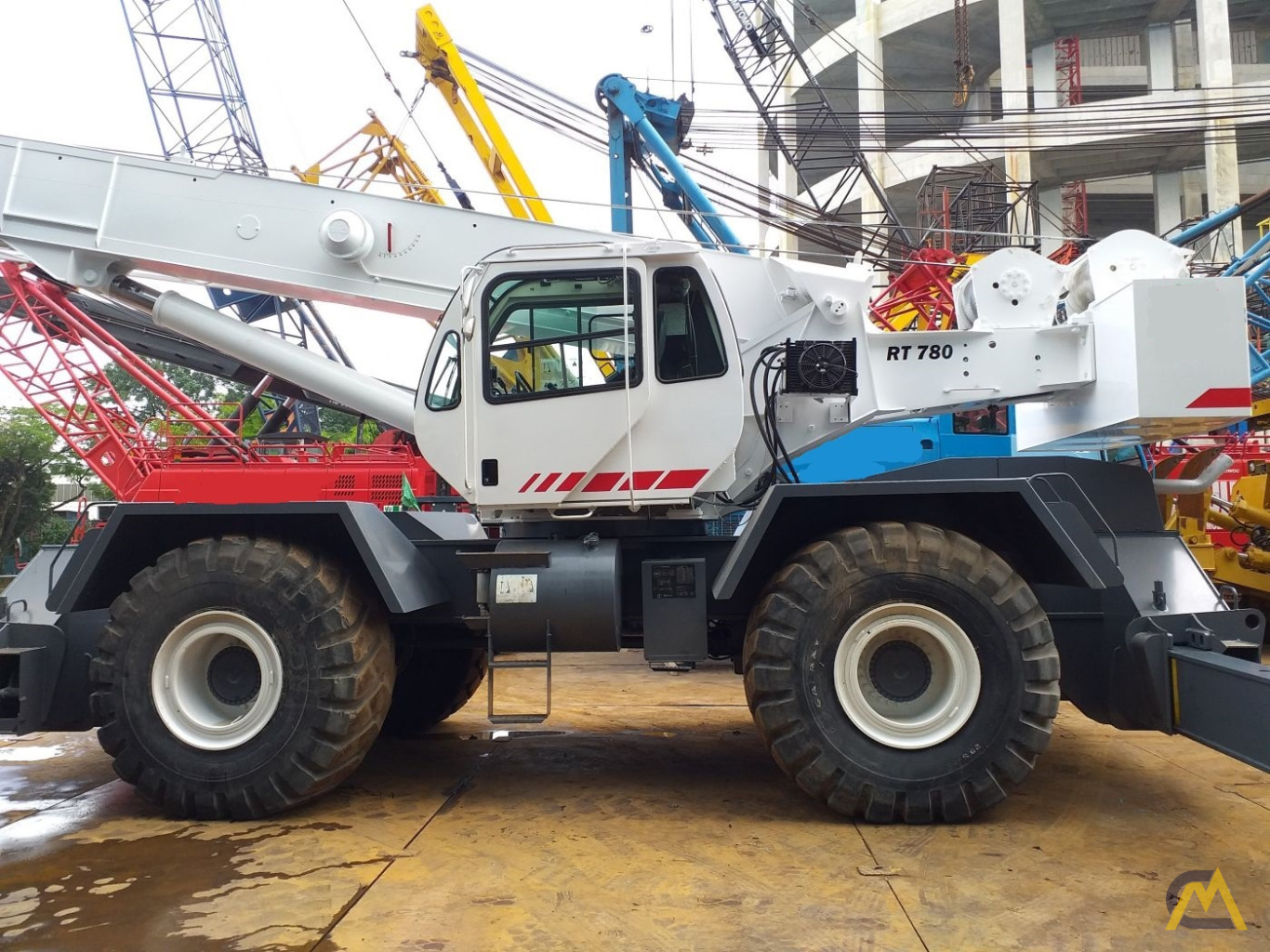 2006 Terex RT 780, 80 Ton Rough Terrain Crane 4