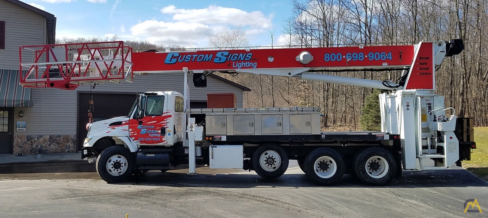 2007 Altec AC26-103R 26-Ton Boom Truck Crane on International 0