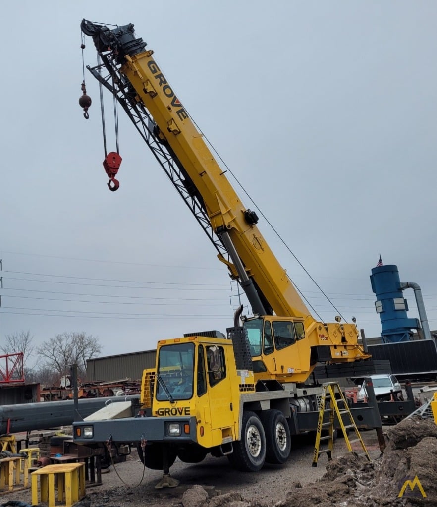 2007 Grove TMS700E 50Ton Truck Crane For Sale Hoists & Material