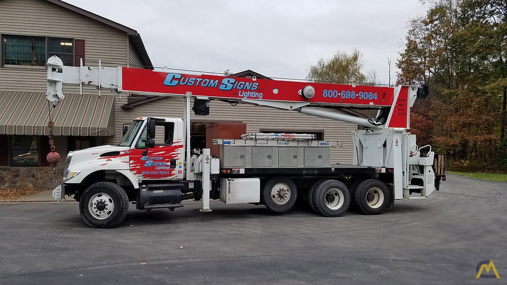 2007 Altec AC26-103R 26-Ton Boom Truck Crane on International 1