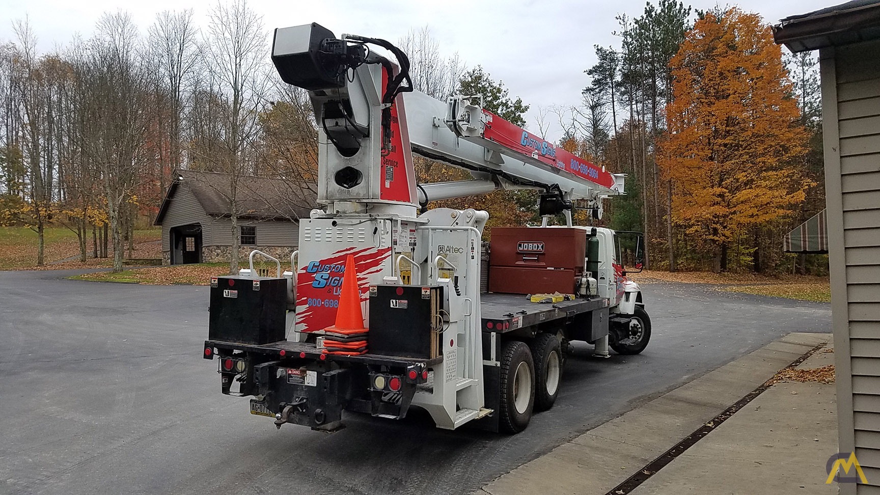 2007 Altec AC26-103R 26-Ton Boom Truck Crane on International 2