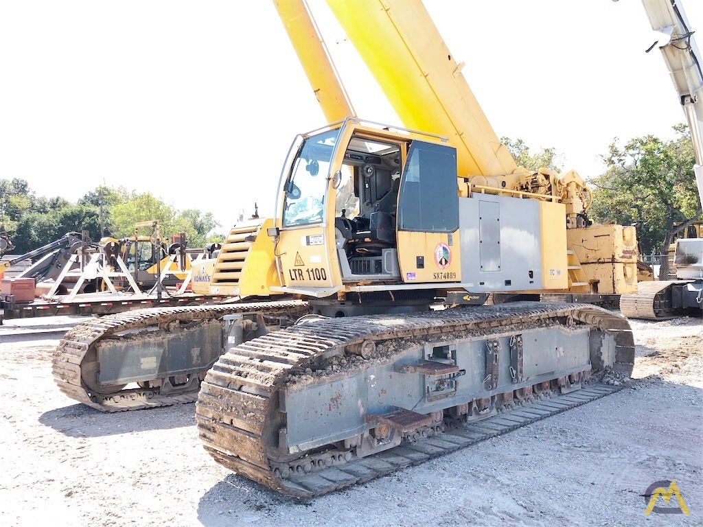 2007 Liebherr LTR 1100 110-Ton Telescopic Crawler Crane 0