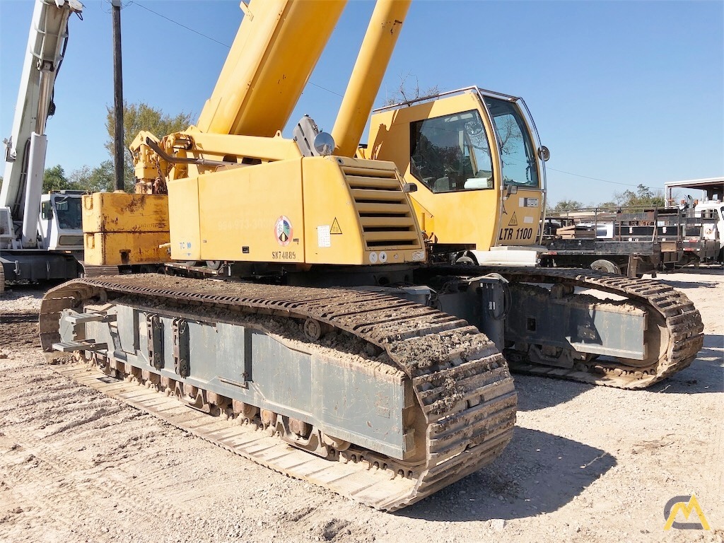 2007 Liebherr LTR 1100 110-Ton Telescopic Crawler Crane 3