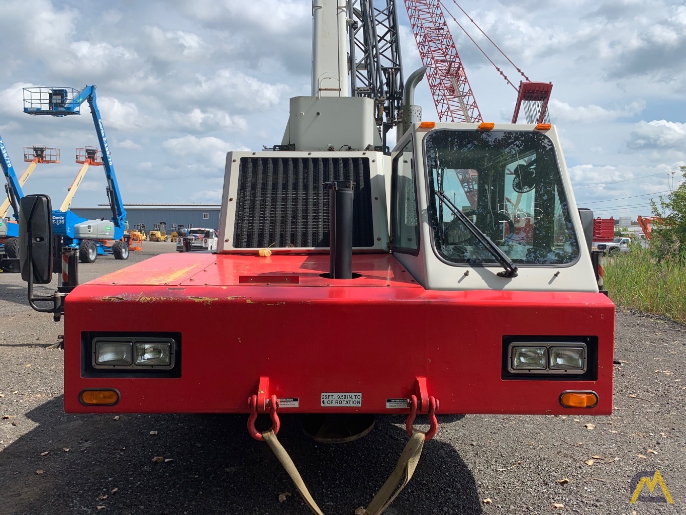 2007 Link-Belt HTC-8690 90-Ton Telescopic Truck Crane w/ Detroit Engine 2