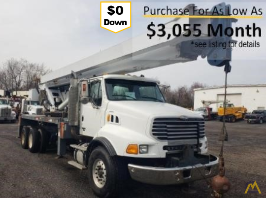 2007 Manitex 38124SHL 38-Ton Boom Truck Crane 0