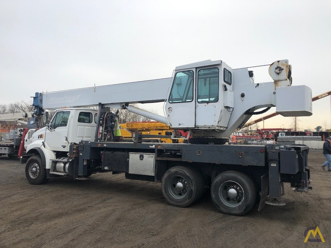 2007 Manitex 38124SHL 38-Ton Boom Truck Crane 1