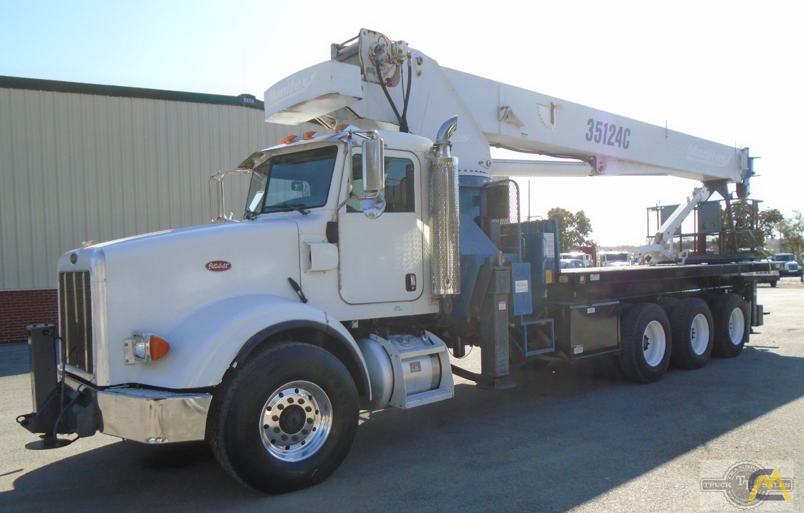 2007 Manitex-Peterbilt 35124C, 35 Ton, Boom Truck Crane; CranesList ID: 372 1
