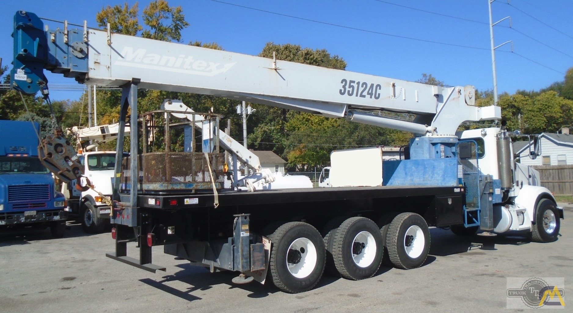 2007 Manitex-Peterbilt 35124C, 35 Ton, Boom Truck Crane; CranesList ID: 372 4