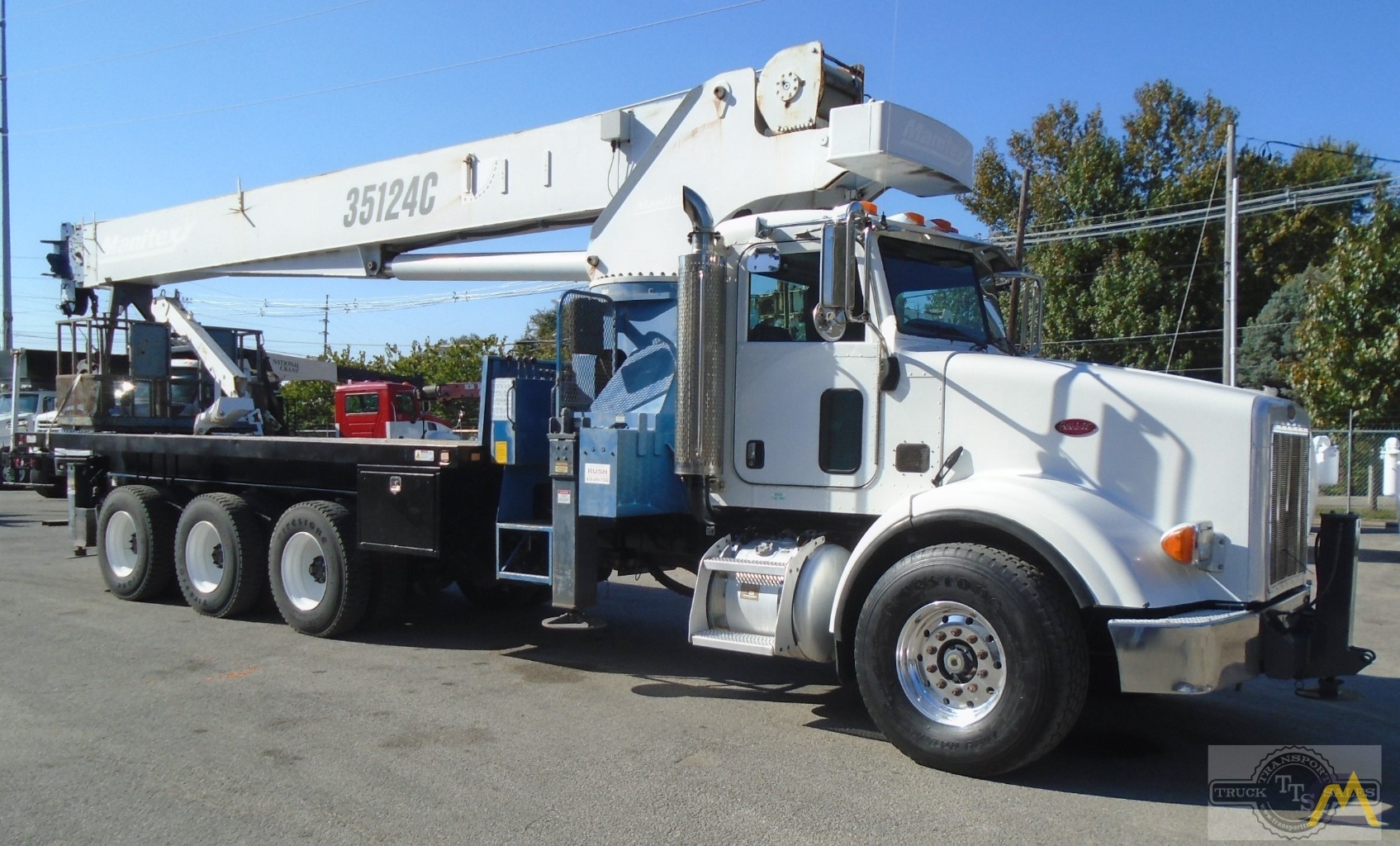 2007 Manitex-Peterbilt 35124C, 35 Ton, Boom Truck Crane; CranesList ID: 372 0