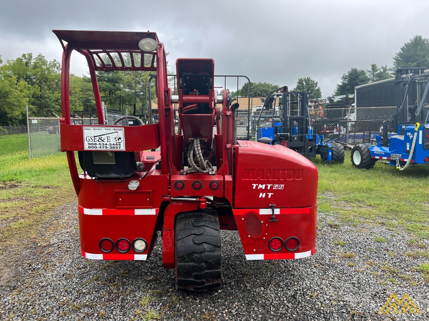 2007 Manitou TMT 55 FLHT Truck Mounted Forklift 2