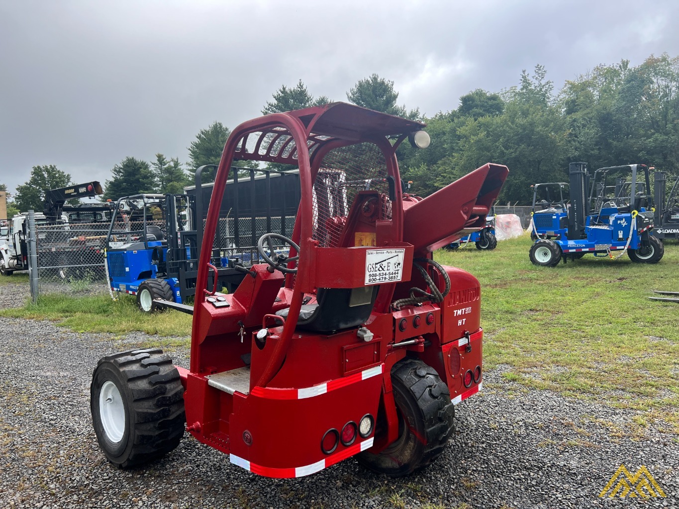 2007 Manitou TMT 55 FLHT Truck Mounted Forklift 3