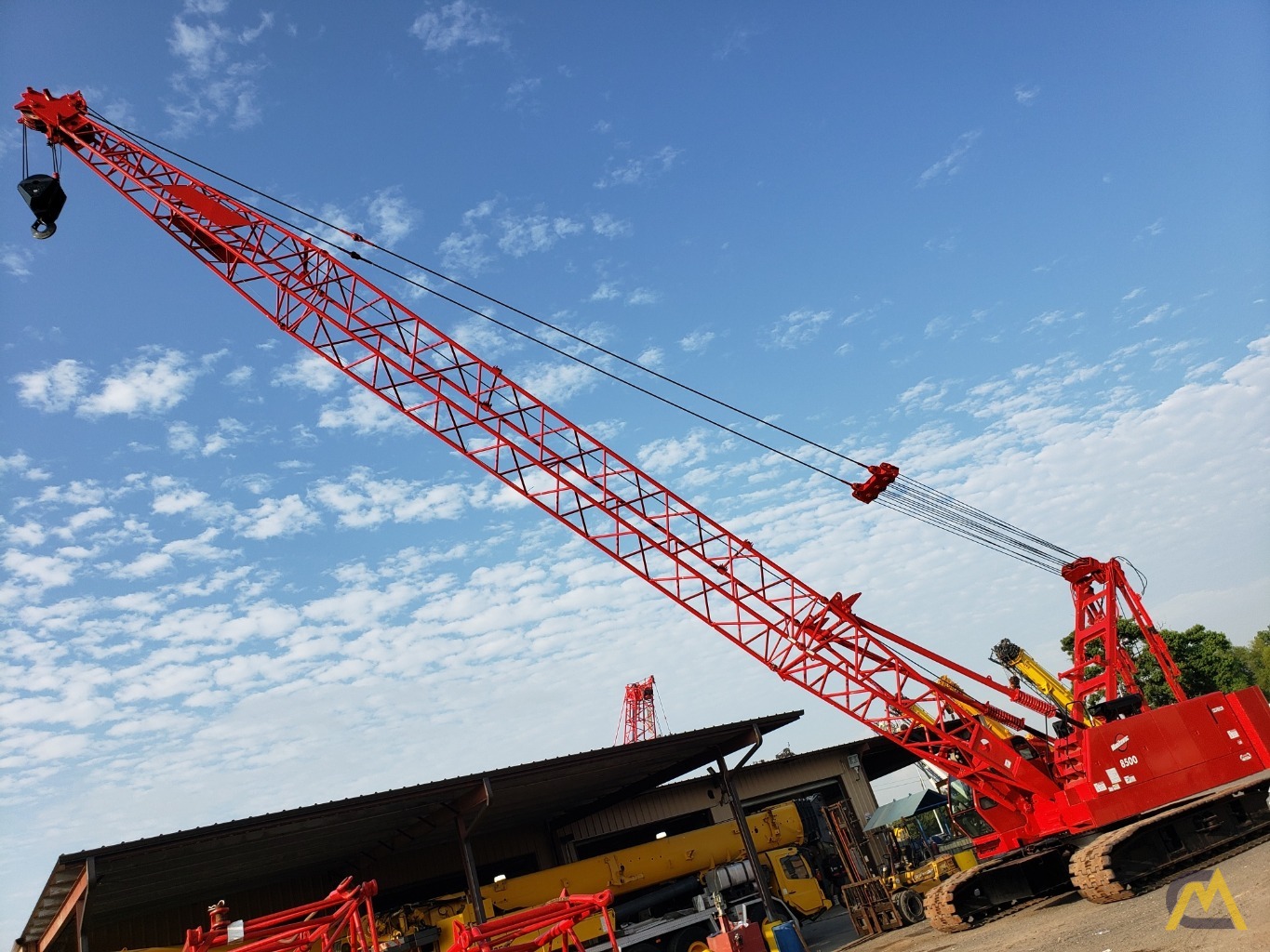 2007 Manitowoc 8500 85-Ton Lattice Boom Crawler Crane 8