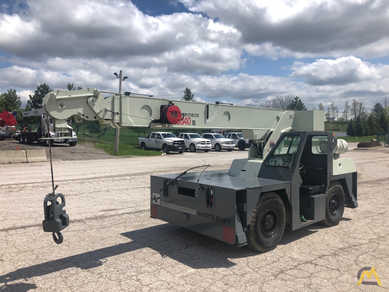 2007 Shuttlelift 3340B 10.5-Ton Carry Deck Crane 3