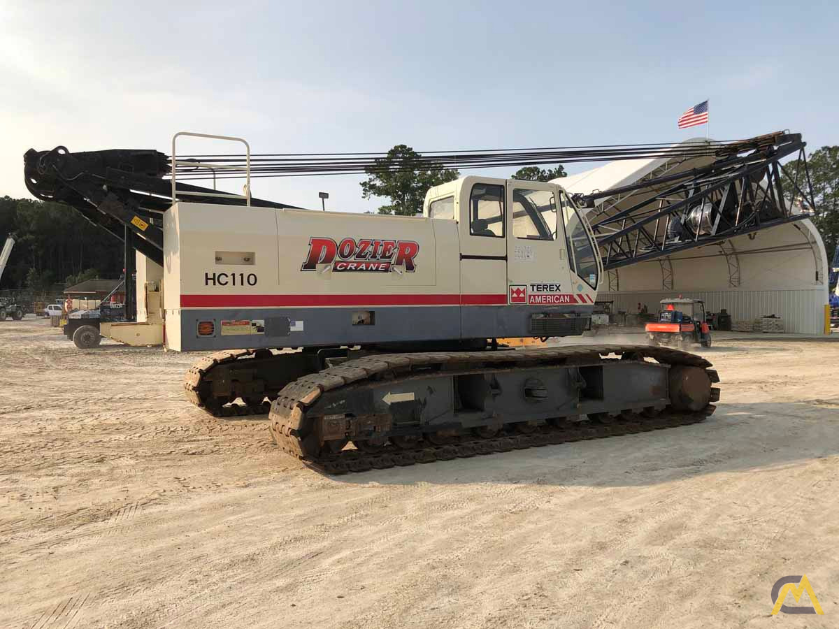 2007 Terex HC 110 110-Ton Lattice Boom Crawler Crane 1