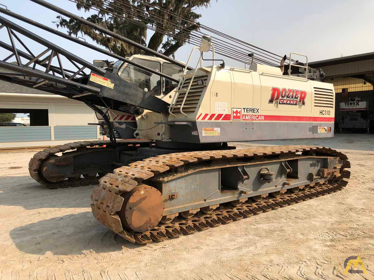 2007 Terex HC 110 110-Ton Lattice Boom Crawler Crane 0