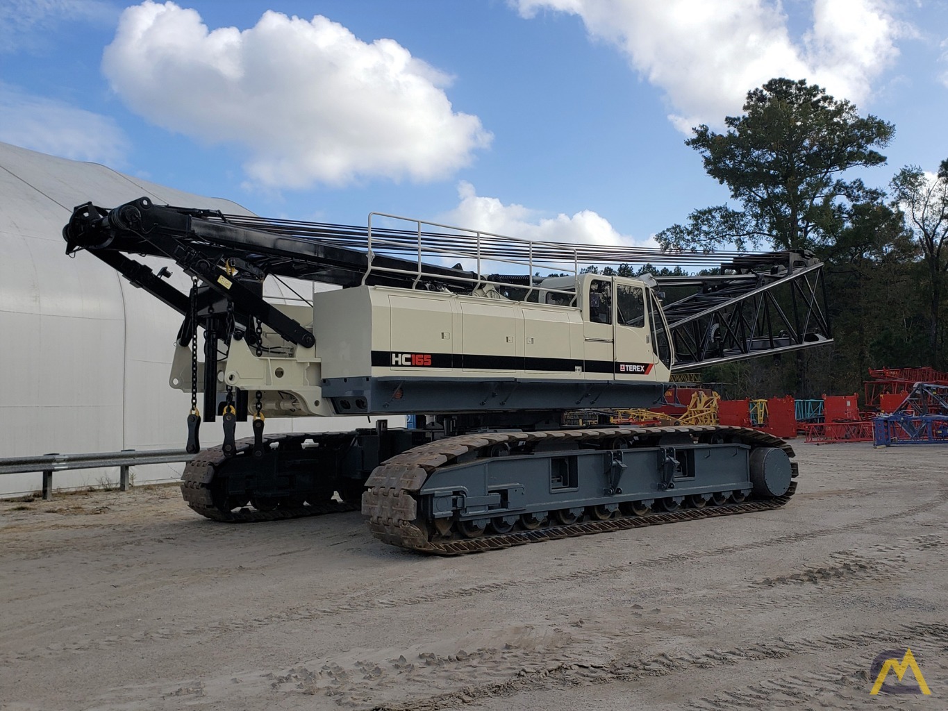 2007 Terex HC 165 165-Ton Lattice Boom Crawler Crane 3