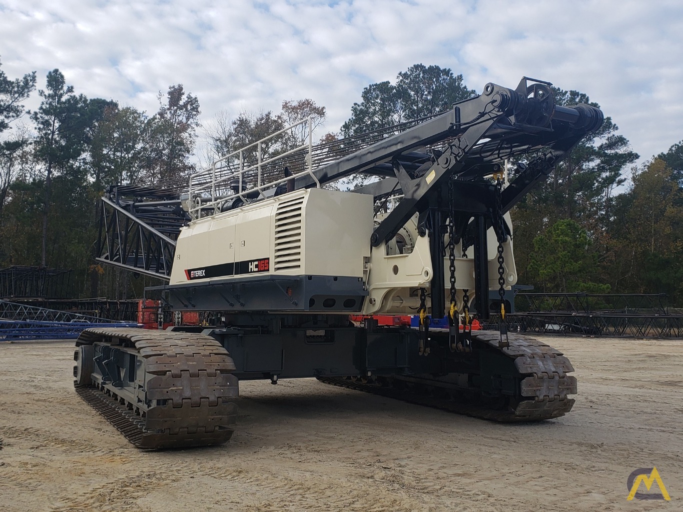 2007 Terex HC 165 165-Ton Lattice Boom Crawler Crane 4
