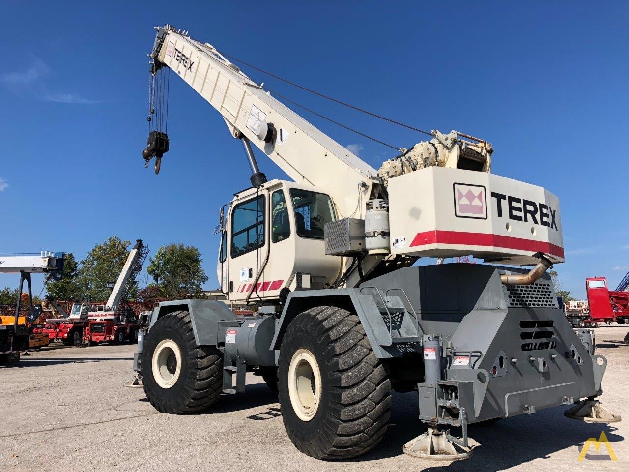 2008 Terex RT555 55-Ton Rough Terrain Crane 4