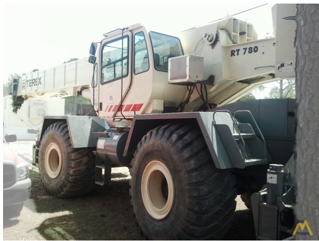 2007 Terex RT780-1 80-Ton Rough Terrain Crane; CranesList ID: 111 1