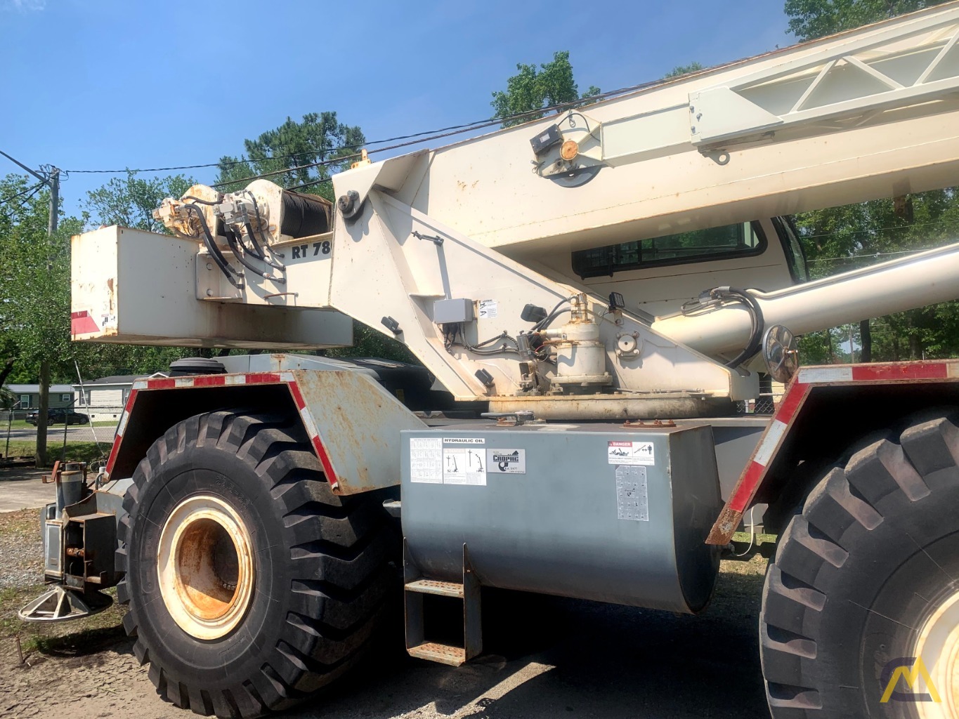 2007 Terex RT780 80-Ton Rough Terrain Crane; CranesList ID: 353 7