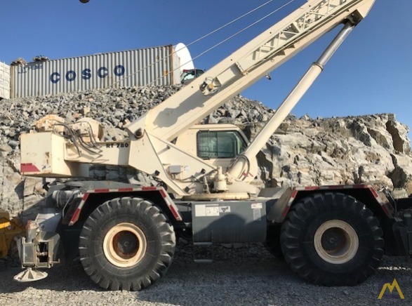 2007 Terex RT780 80-Ton Rough Terrain Crane; CranesList ID: 353 1