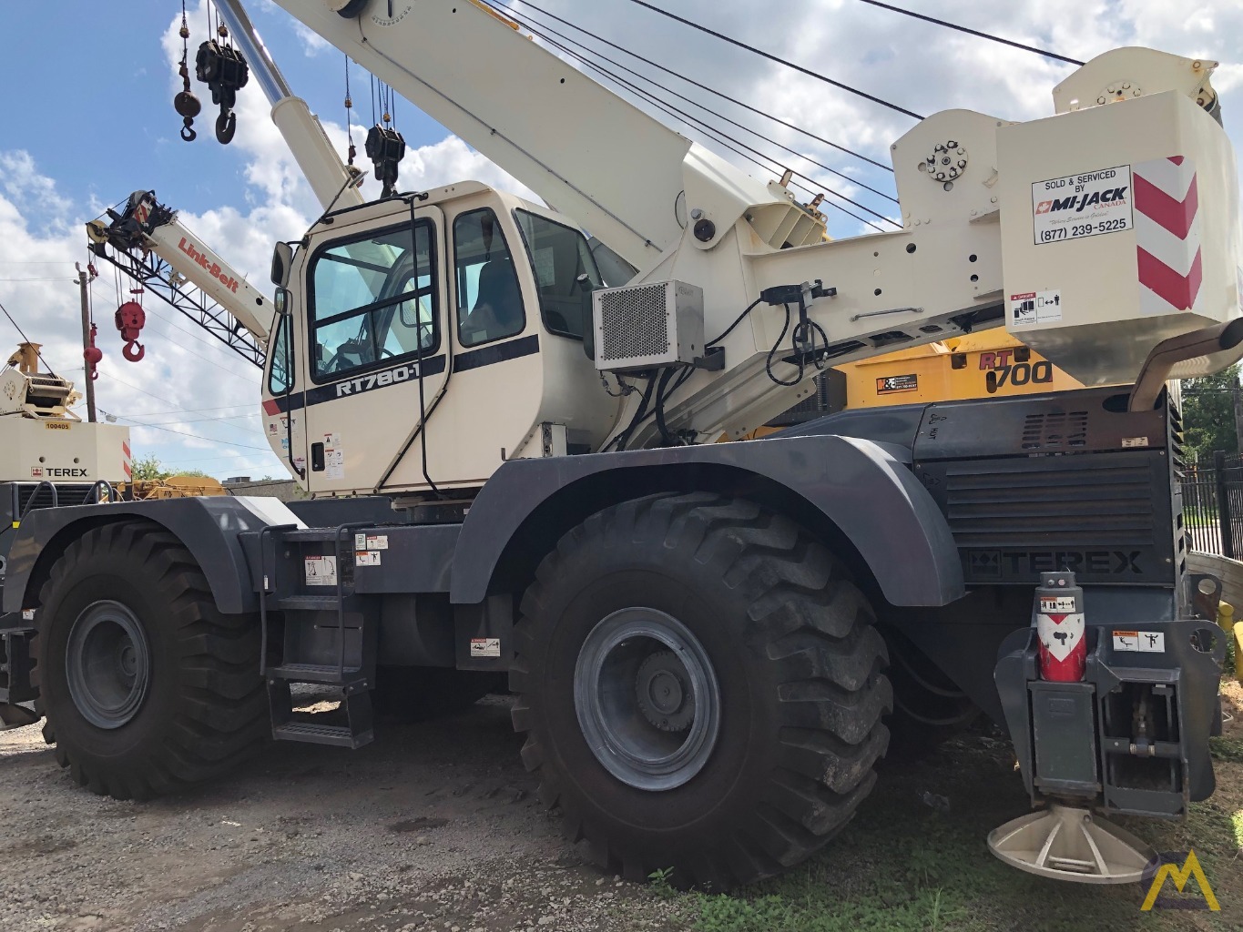 2007 Terex RT780 80-Ton Rough Terrain Crane; CranesList ID: 353 2