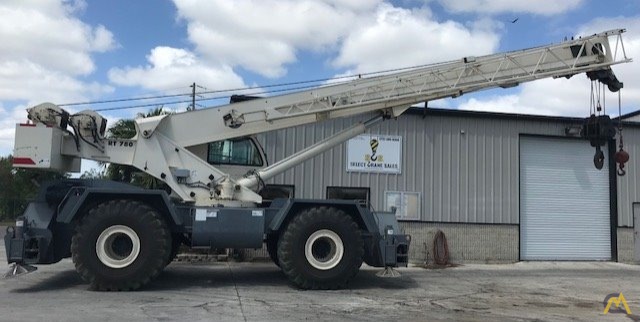 2007 Terex RT780 80-Ton Rough Terrain Crane 0