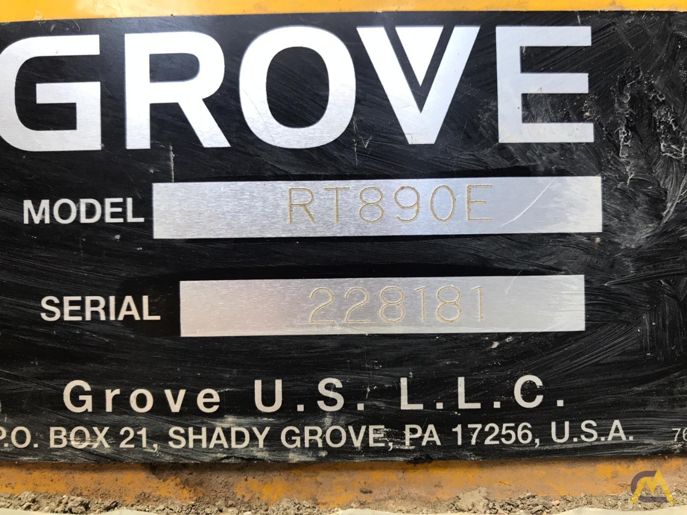 Grove RT890E 90-Ton Rough Terrain Crane 19