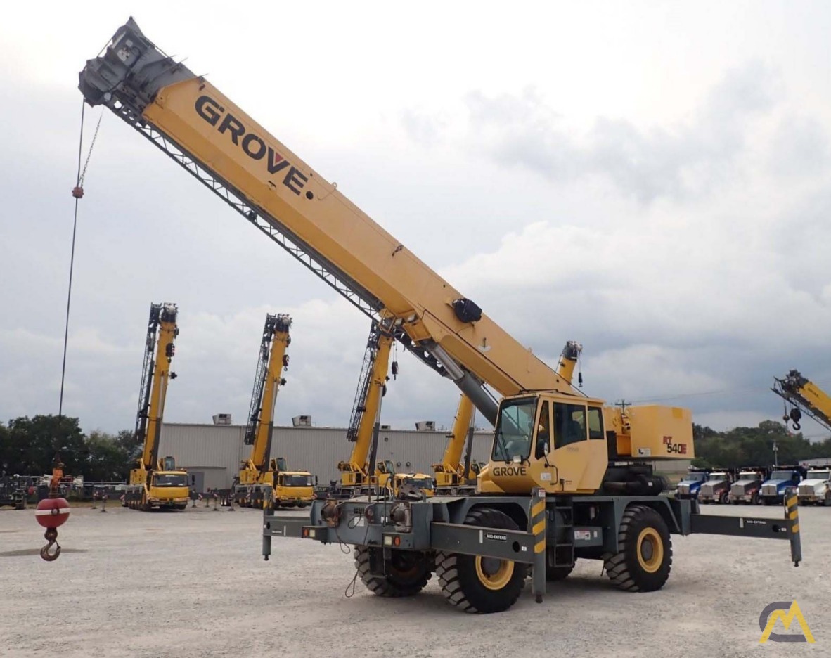 2008 Grove RT540E 40-Ton Rough Terrain Crane 0