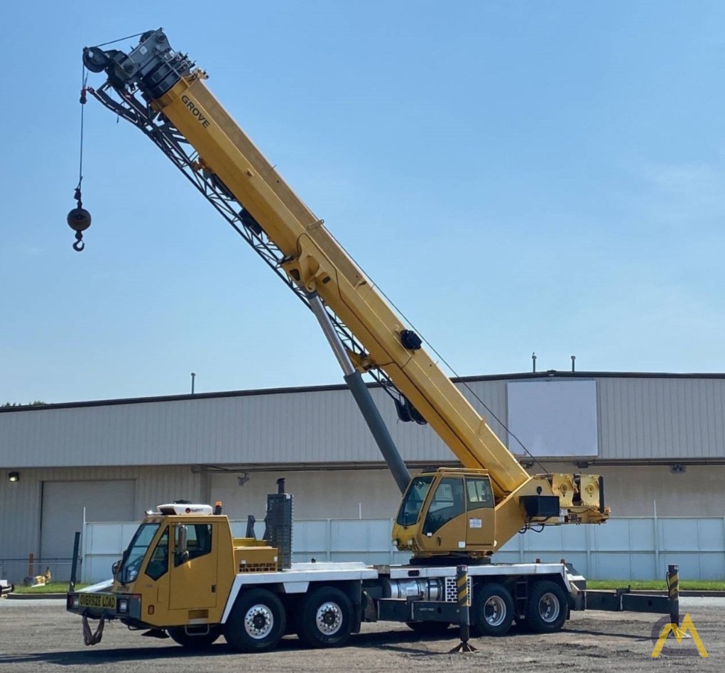 2008 Grove TMS800E 80-Ton Telescopic Hydraulic Truck Crane 1