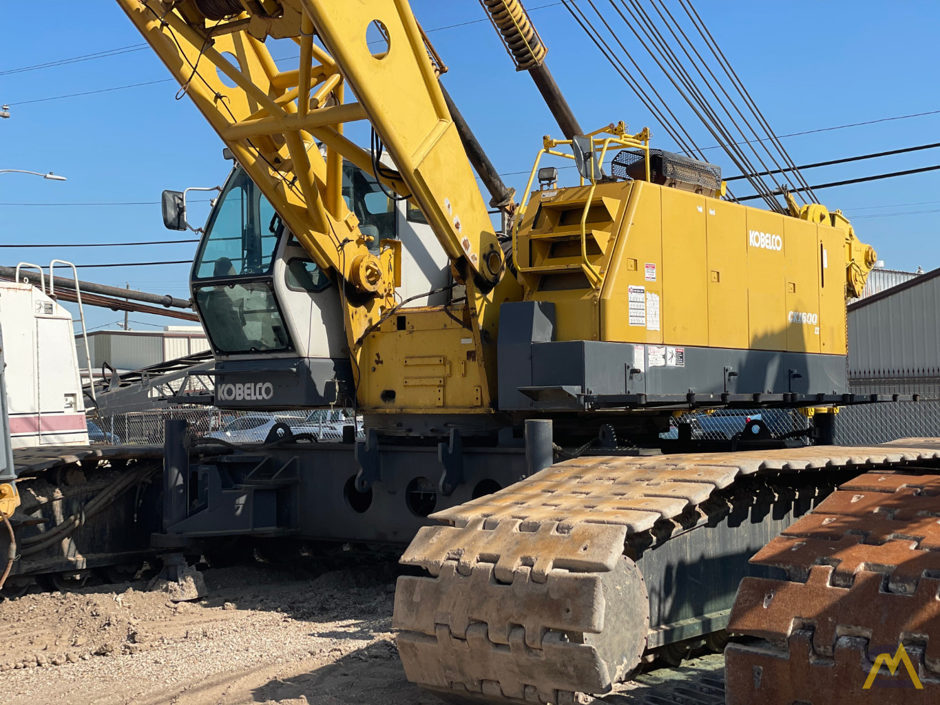 2008 Kobelco CK1600 160-Ton Lattice Boom Crawler Crane 0