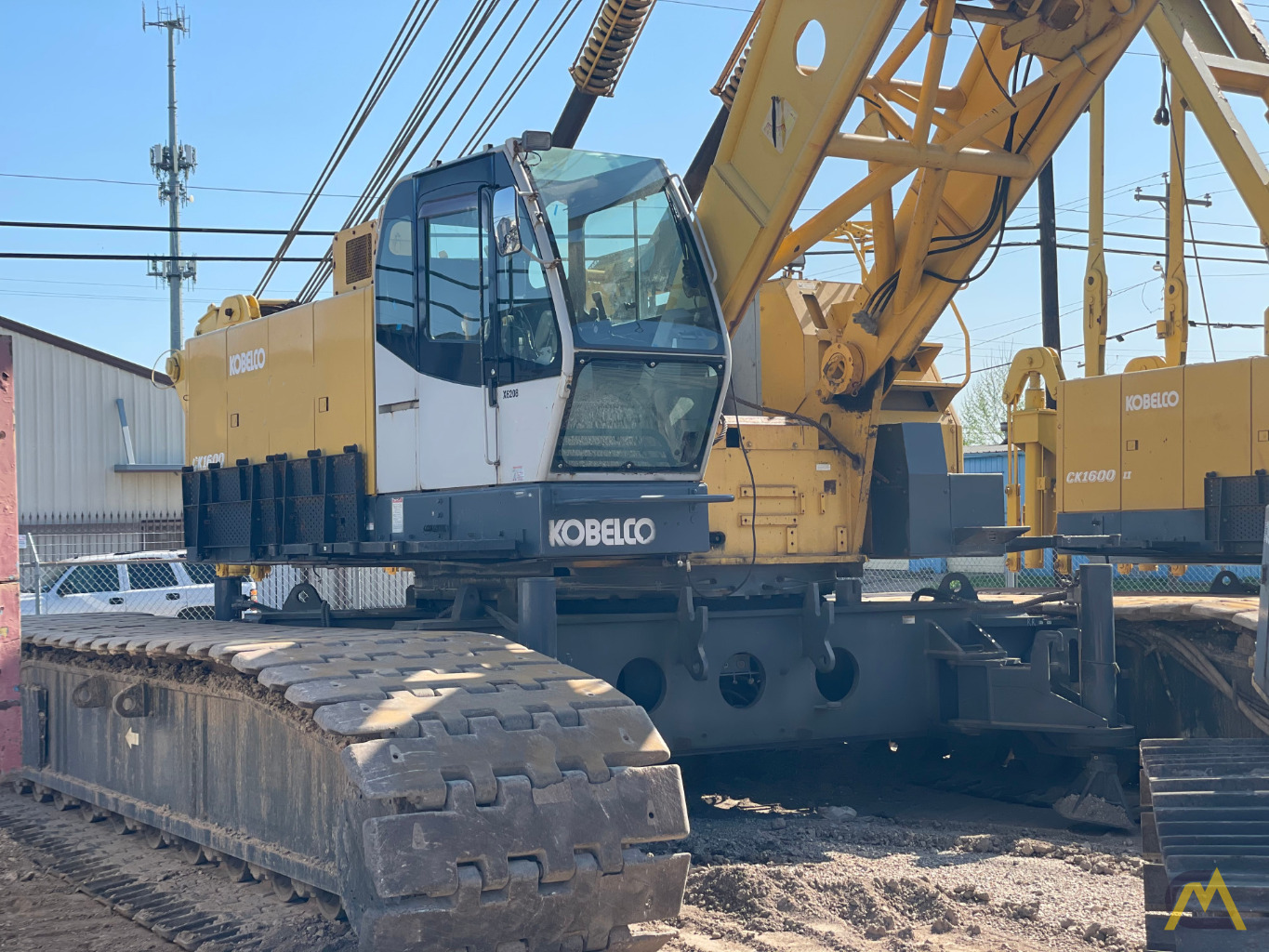 2008 Kobelco CK1600 160-Ton Lattice Boom Crawler Crane 1