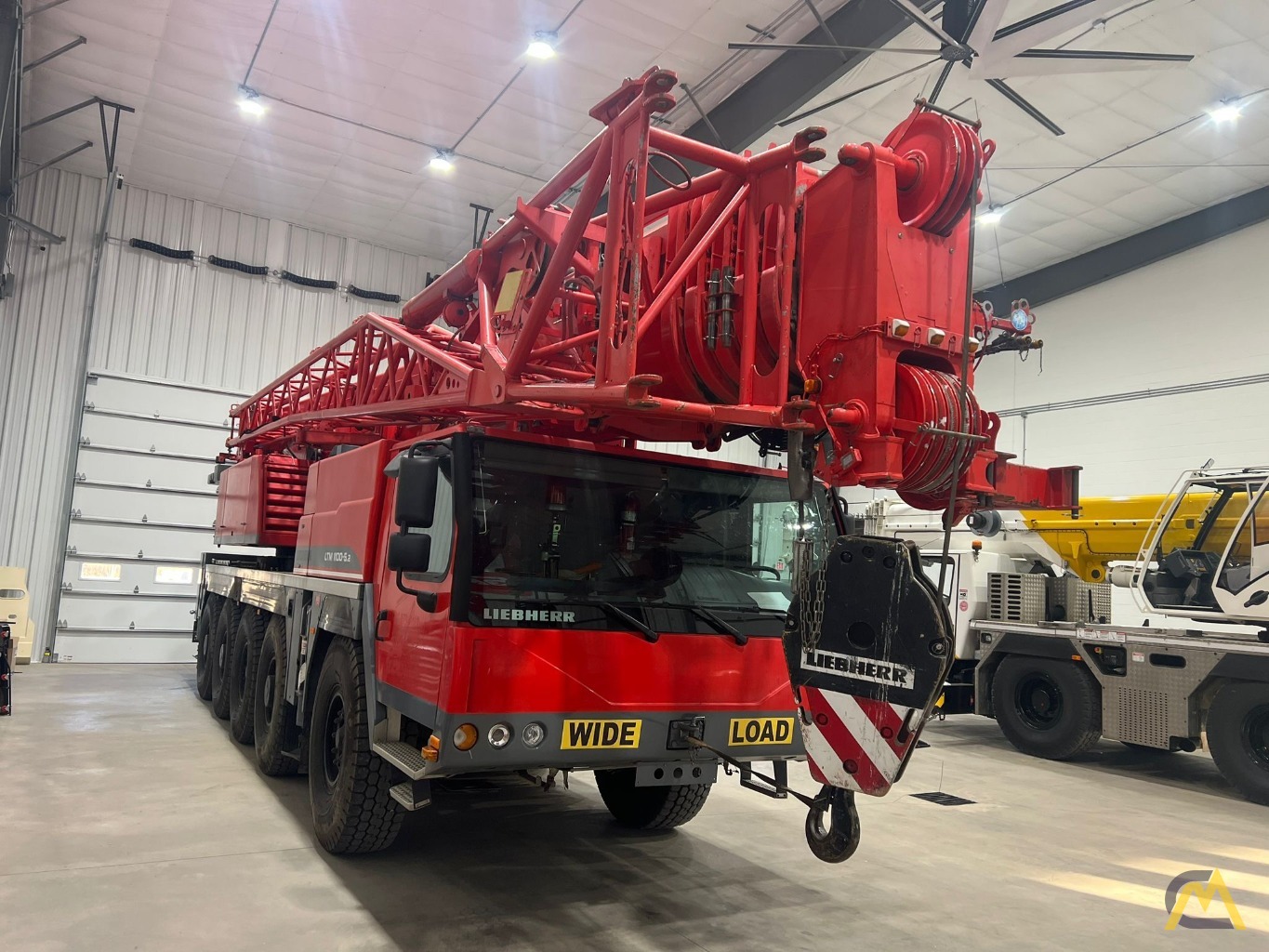 2008 Liebherr LTM 1100-5.2 120/130-Ton All Terrain Crane w/ Strong Chart 7